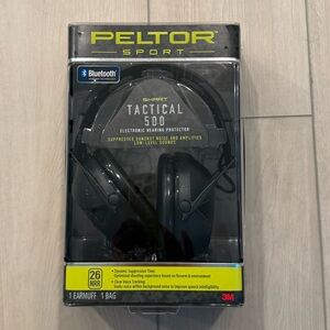 PELTOR Sport Smart Tactical 500 Electronic Hearing Protector